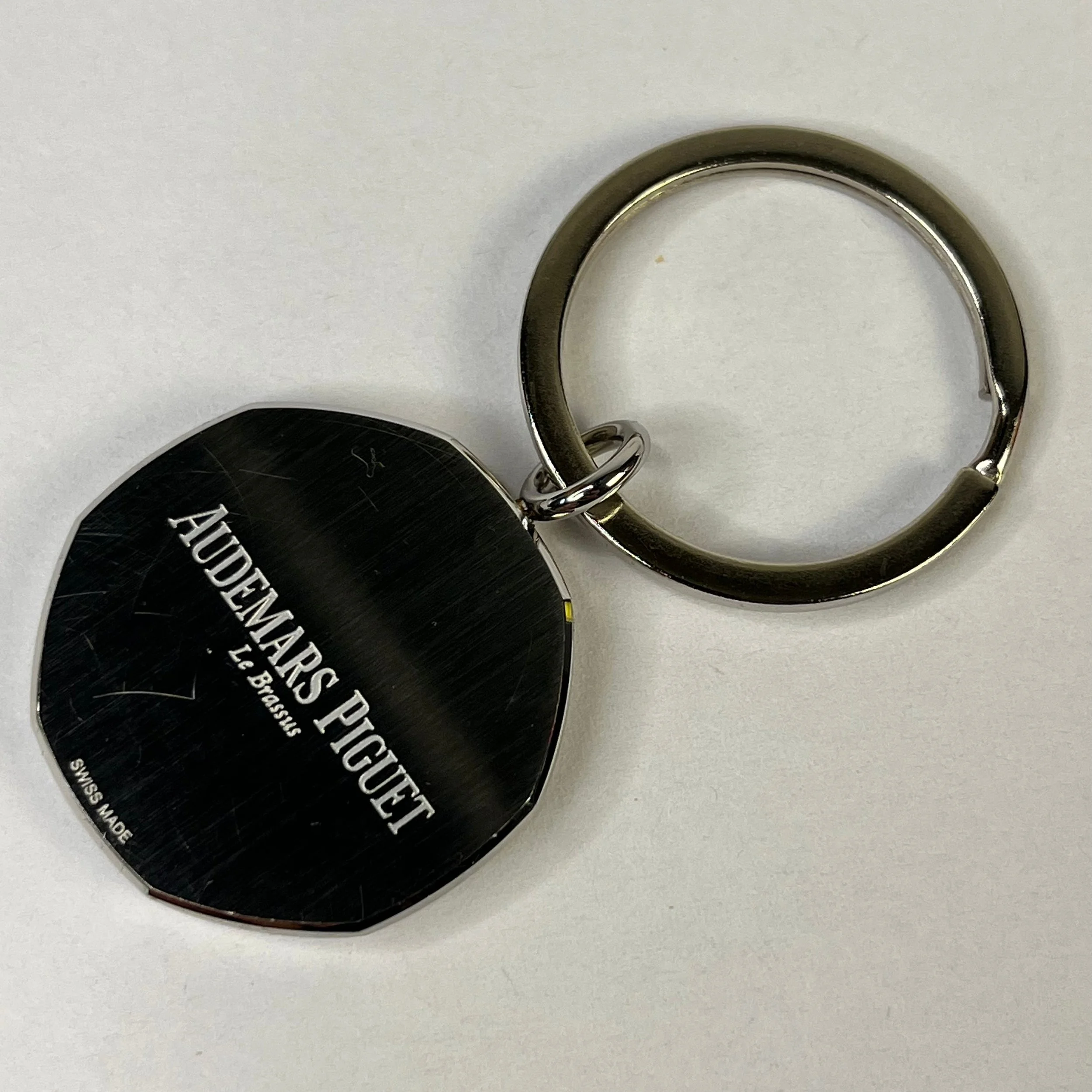 Authentic Patek Philippe Azure Blue Leather Keyring | Handmade VIP